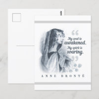 Anne Bronte Zitat, mein Soul ist erwacht