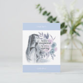 Anne Bronte zitiert mein Soul ist erwacht Postkarte (Stehend Vorderseite)