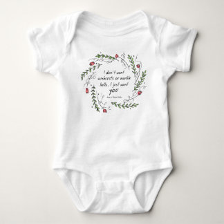 Anne der grünen Giebel "gerade Sie" Baby Strampler