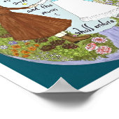 Anne & Diana Anne von Green Gables Poster (Ecke)