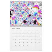 Anne Fraktal-Menagerie-Kalender Kalender (Mär 2027)