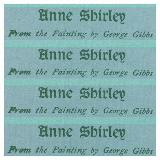 Anne/George Gibbs Stoff (Nahaufnahme)