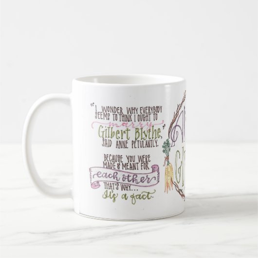 Anne & Gilbert Kaffeetasse (Links)