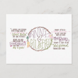 Anne & Gilbert Postkarte