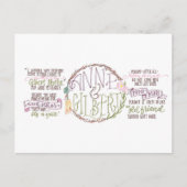 Anne & Gilbert Postkarte (Vorderseite)