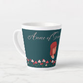 Anne Girl - Anne mit einer "E"-Tasse Milchtasse (Linke Ecke)