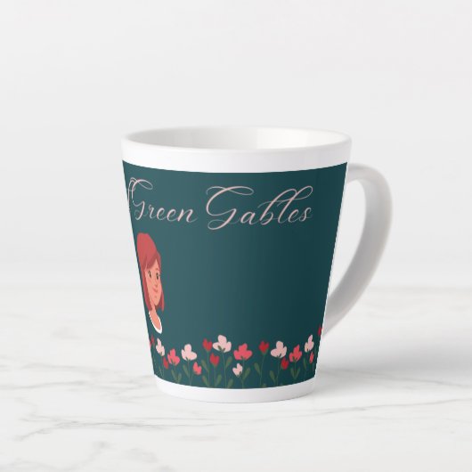 Anne Girl - Anne mit einer "E"-Tasse Milchtasse (Rechte Ecke)