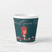 Anne Girl - Anne mit einer "E"-Tasse Milchtasse (Vorderseite)