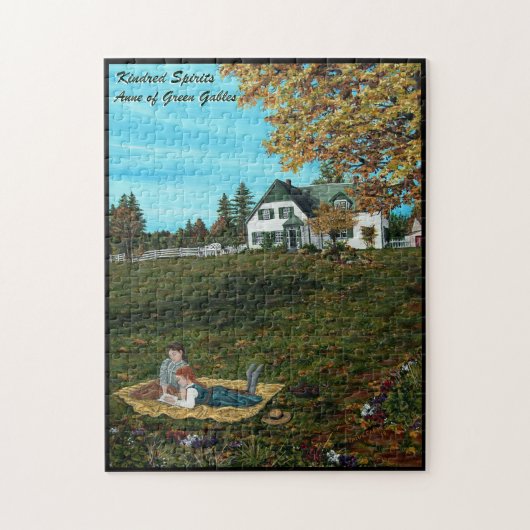 Anne grünen Giebel-" verwandter Geist" 11x14 Puzzle (Vertikal)