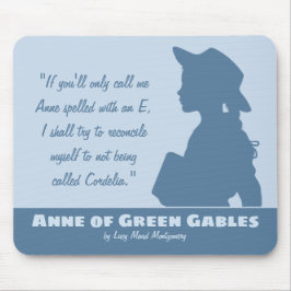 Anne grüner Giebel-Montgomery-Zitate Mousepad