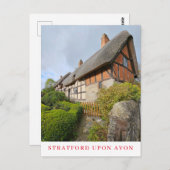 Anne Hathaway Hütte Ansichtskarte Postkarte (Vorne/Hinten)