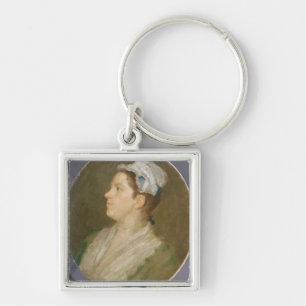 Anne Hogarth (1701-71), c.1740 (Öl auf Leinwand) Schlüsselanhänger