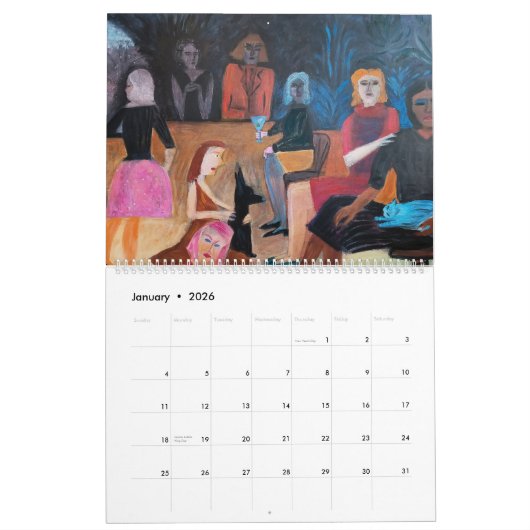 ANNE MADE 2026 CALENDAR KALENDER (Jan 2026)