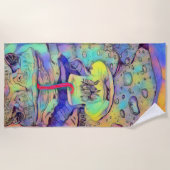 Anne Marie Toad 🐸 und Tea 🫖 Strandtuch (Vorderseite)