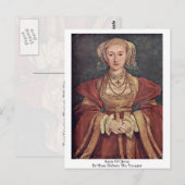 Anne of Cleves von Hans Holbein der Jüngere Postkarte (Vorne/Hinten)