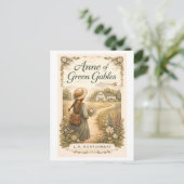 Anne of Green Gables Book Cover Postkarte (Stehend Vorderseite)