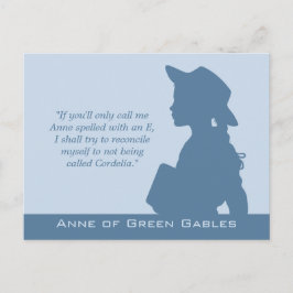 Anne of Green Gables CC0949 Montgomery zitiert Postkarte