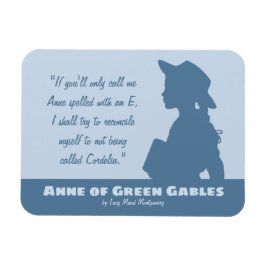 Anne of Green Gables CC1088 Montgomery zitiert Magnet