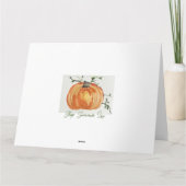 Anne of Green Gables Folded Greeting Card Karte (Rückseite)