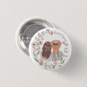 Anne of Green Gables Kindred Spirit Pin Button (Vorne & Hinten)