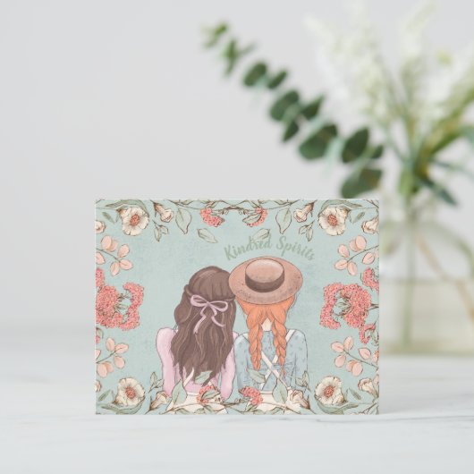 Anne of Green Gables Kindred Spirit Postcard Postkarte (Stehend Vorderseite)