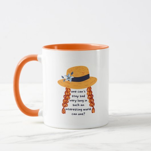 Anne Of Green Gables Shirley Book Quote Tasse (Links)
