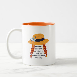Anne Of Green Gables Shirley Book Quote Zweifarbige Tasse