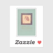 Anne of Green Gables (Vintages Buchcover, 1908) Aufkleber (Blatt)