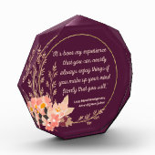 Anne of Green Gables Zitat I - Niedlicher Stil Fotoblock (Links)