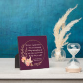 Anne of Green Gables Zitat I - Niedlicher Stil Fotoplatte (InSitu)