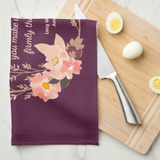 Anne of Green Gables Zitat I - Niedlicher Stil Geschirrtuch (Viertel Falte)