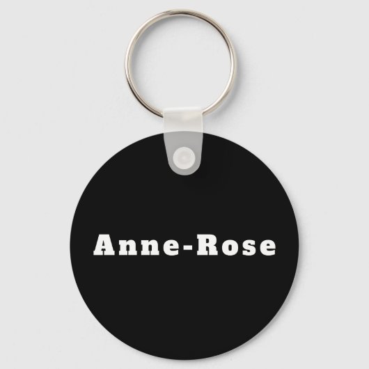 Anne-Rose Schlüsselanhänger (Vorderseite)