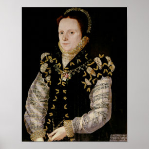 Anne Russell, Gräfin von Warwick, c.1565 Poster