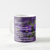 Anne Schale Kaffeetasse (Vorderseite Links)