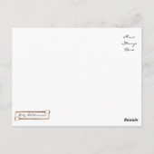 Anne Shirley- Bicycle- Inspiration Postkarte (Rückseite)