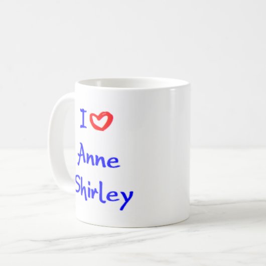 anne Shirley Kaffeetasse (Vorderseite Links)