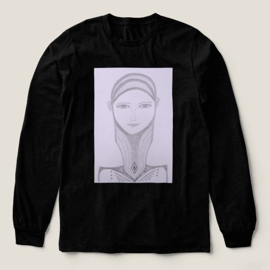 Anne Tri-Blend Shirt (Design Vorderseite)