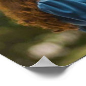 Anne und Gilbert Kiss Anne mit einem E Poster (Ecke)