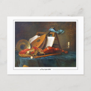 Anne Vallayer-Coster #10 - Fine Art Postcard Postkarte