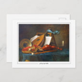 Anne Vallayer-Coster #10 - Fine Art Postcard Postkarte (Vorne/Hinten)