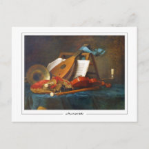 Anne Vallayer-Coster #10 - Fine Art Postcard