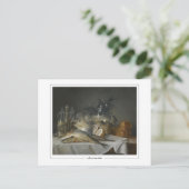 Anne Vallayer-Coster #2 - Kunsthistorkarte Postkarte (Stehend Vorderseite)