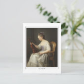 Anne Vallayer-Coster #3 - Kunsthandwerkskarte Postkarte (Stehend Vorderseite)