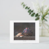 Anne Vallayer-Coster #4 - Kunsthistorkarte Postkarte (Stehend Vorderseite)