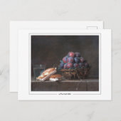 Anne Vallayer-Coster #4 - Kunsthistorkarte Postkarte (Vorne/Hinten)