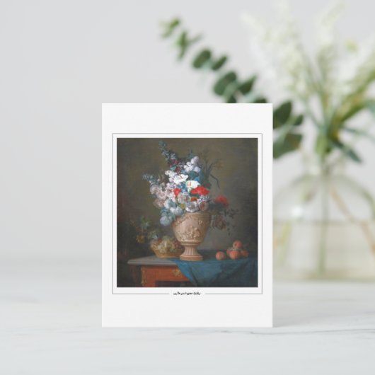 Anne Vallayer-Coster #5 - Kunsthandwerkskarte Postkarte (Stehend Vorderseite)