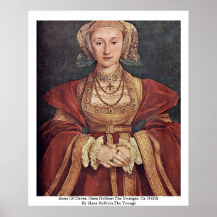 Anne von Cleves. Hans Holbein das jüngere Poster