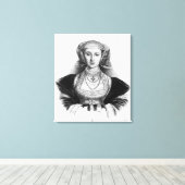 Anne von Cleves Leinwanddruck (Insitu (Holzboden))
