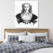 Anne von Cleves Leinwanddruck (Insitu (Schlafzimmer))