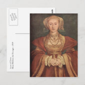 Anne von Cleves Postcard Postkarte (Vorne/Hinten)